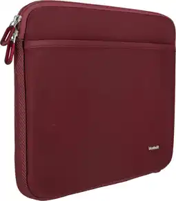 Coolblue BlueBuilt Laptophoes breedte 32 cm 13-14 inch Rood aanbieding