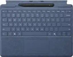 Coolblue Microsoft Surface Pro Type Cover 13 Inch Laptops met Slim Pen Saffier Qwerty aanbieding