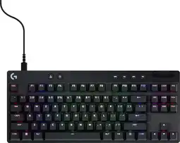 Coolblue Logitech G Pro X TKL Rapid Gaming Toetsenbord Zwart Qwerty aanbieding