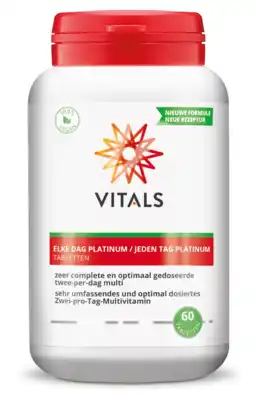 De Online Drogist Vitals Elke Dag Platinum Tabletten aanbieding