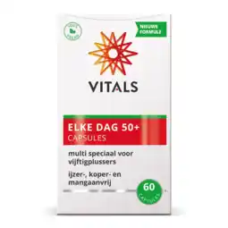 De Online Drogist Vitals Elke Dag 50+ Capsules aanbieding