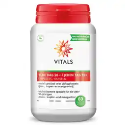 De Online Drogist Vitals Elke Dag 50+ Capsules aanbieding