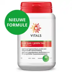 De Online Drogist Vitals Elke Dag Tabletten 30TB aanbieding