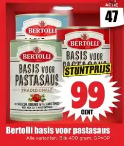 Dirk Bertolli basis voor pastasaus aanbieding