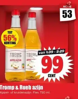 Dirk Tromp & Rueb azijn aanbieding