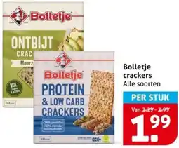 Hoogvliet Bolletje crackers aanbieding