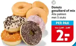 Hoogvliet Donuts gesuikerd of mix aanbieding