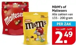 Hoogvliet M&M's of Maltesers aanbieding