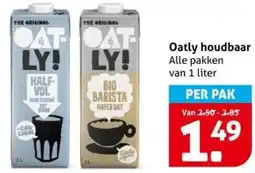 Hoogvliet Oatly houdbaar aanbieding