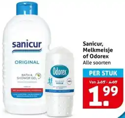Hoogvliet Sanicur, Melkmeisje of Odorex aanbieding