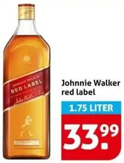 Hoogvliet Johnnie Walker red label aanbieding