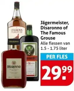 Hoogvliet Jägermeister, Disaronno of The Famous Grouse aanbieding