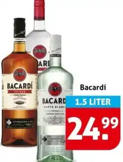 Hoogvliet Bacardí aanbieding