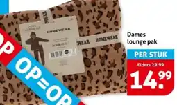Hoogvliet Dames Lounge pak aanbieding