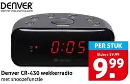 Hoogvliet Denver CR-430 wekkerradio aanbieding