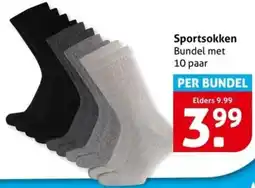 Hoogvliet Sportsokken aanbieding