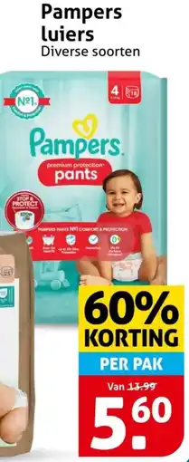 Hoogvliet Pampers luiers aanbieding