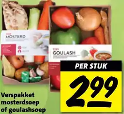Nettorama Verspakket mosterdsoep of goulashsoep aanbieding