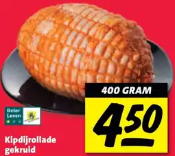 Nettorama Kipdijrollade gekruid aanbieding