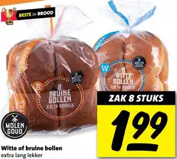 Nettorama Witte of bruine bollen aanbieding