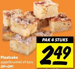 Nettorama Plaatcake aanbieding