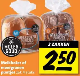 Nettorama Melkboter of meergranen puntjes aanbieding