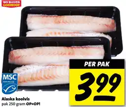 Nettorama Alaska koolvis aanbieding