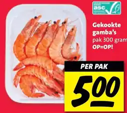 Nettorama Gekookte gamba's aanbieding