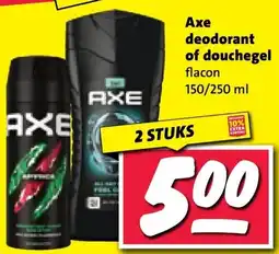 Nettorama Axe deodorant of douchegel aanbieding