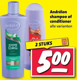 Nettorama Andrélon shampoo of conditioner aanbieding