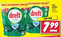 Nettorama Dreft vaatwas tabletten aanbieding