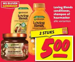 Nettorama Loving Blends conditioner, shampoo of haarmasker aanbieding