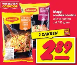Nettorama Maggi roerbaknoedels aanbieding