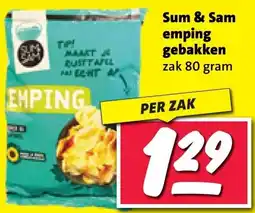 Nettorama Sum & Sam emping gebakken aanbieding