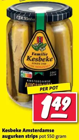 Nettorama Kesbeke Amsterdamse augurken strips aanbieding