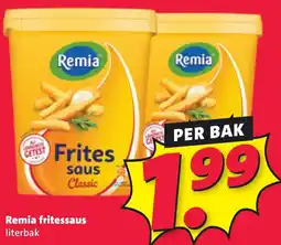 Nettorama Remia fritessaus aanbieding