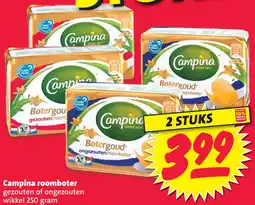 Nettorama Campina roomboter aanbieding