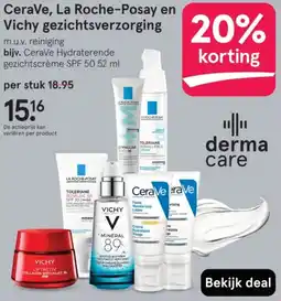 Etos CeraVe, La Roche-Posay en Vichy gezichtsverzorging aanbieding