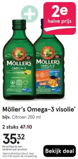 Etos Möller's Omega-3 visolie aanbieding