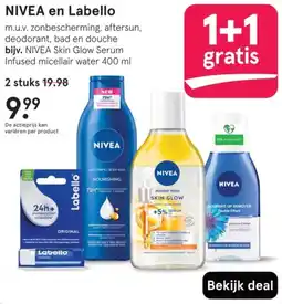 Etos NIVEA en Labello aanbieding