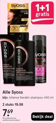 Etos Alle Syoss aanbieding