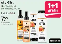 Etos Alle Gliss aanbieding