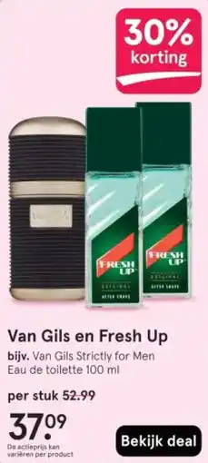Etos Van Gils en Fresh Up aanbieding
