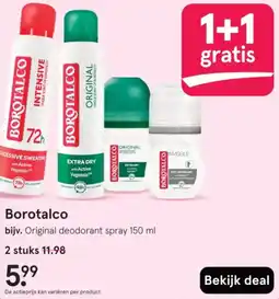 Etos Borotalco aanbieding