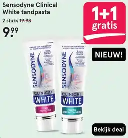 Etos Sensodyne Clinical White tandpasta aanbieding