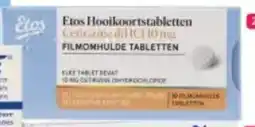 Etos Etos hooikoorsttabletten Cetirizine aanbieding