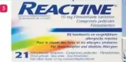 Etos Reactine aanbieding