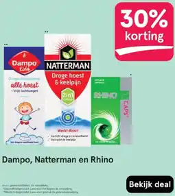 Etos Dampo, Natterman en Rhino aanbieding