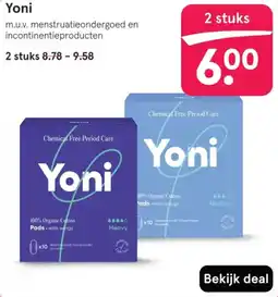 Etos Yoni aanbieding