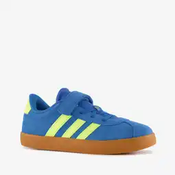 Scapino Adidas VL Court 3.0 meisjes sneakers blauw groen aanbieding